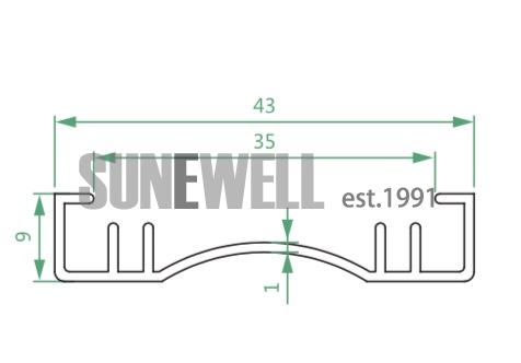 Aluminium White Color Roller Blind Headrail210.jpeg