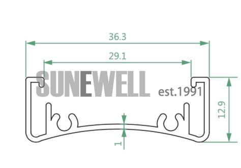 Aluminium White Color Roller Blind Headrail53.jpeg