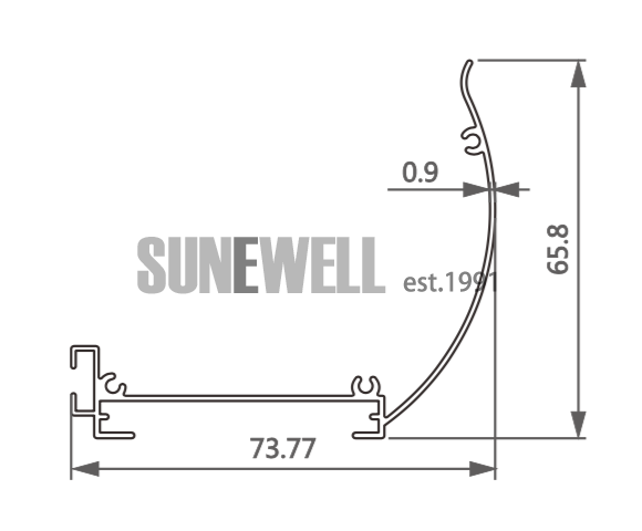 Aluminum Cover For Zebra Blinds Roller Blinds from factory Sunewell Groupeve5.png