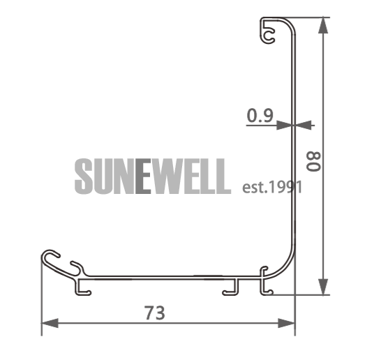 Aluminum Cover For Zebra Blinds Roller Blinds from factory Sunewell Groupeve03.png