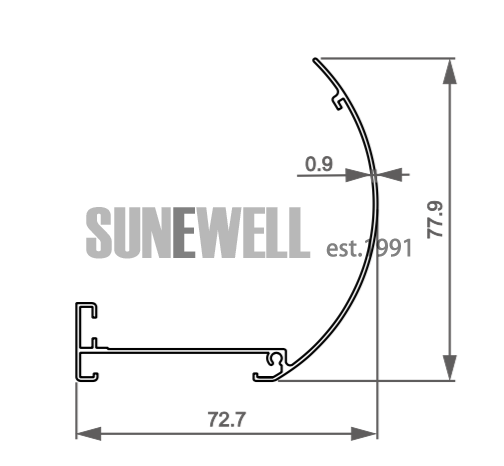 Aluminum Cover For Zebra Blinds Roller Blinds from factory Sunewell Groupeve69.png