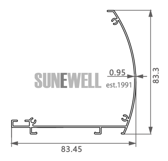 Aluminum Cover For Zebra Blinds Roller Blinds from factory Sunewell Groupeve57061.png