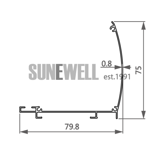 Aluminum Cover For Zebra Blinds Roller Blinds from factory Sunewell Groupeve-8.png