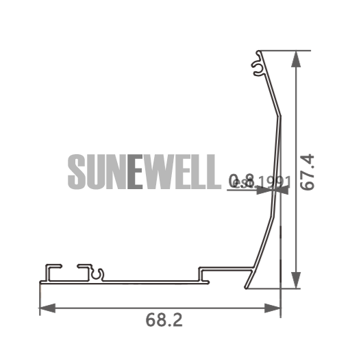 Aluminum Cover For Zebra Blinds Roller Blinds from factory Sunewell Groupeve9415.png