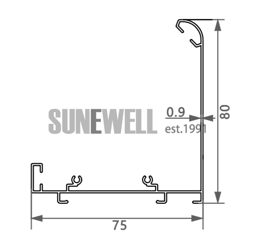 Aluminum Cover For Zebra Blinds Roller Blinds from factory Sunewell Groupeve62.png